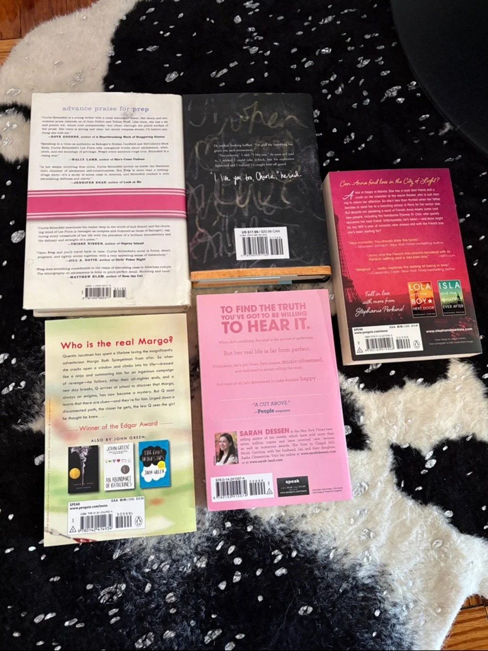 YA Fiction 5 Book Bundle - Hardcover and Paperback